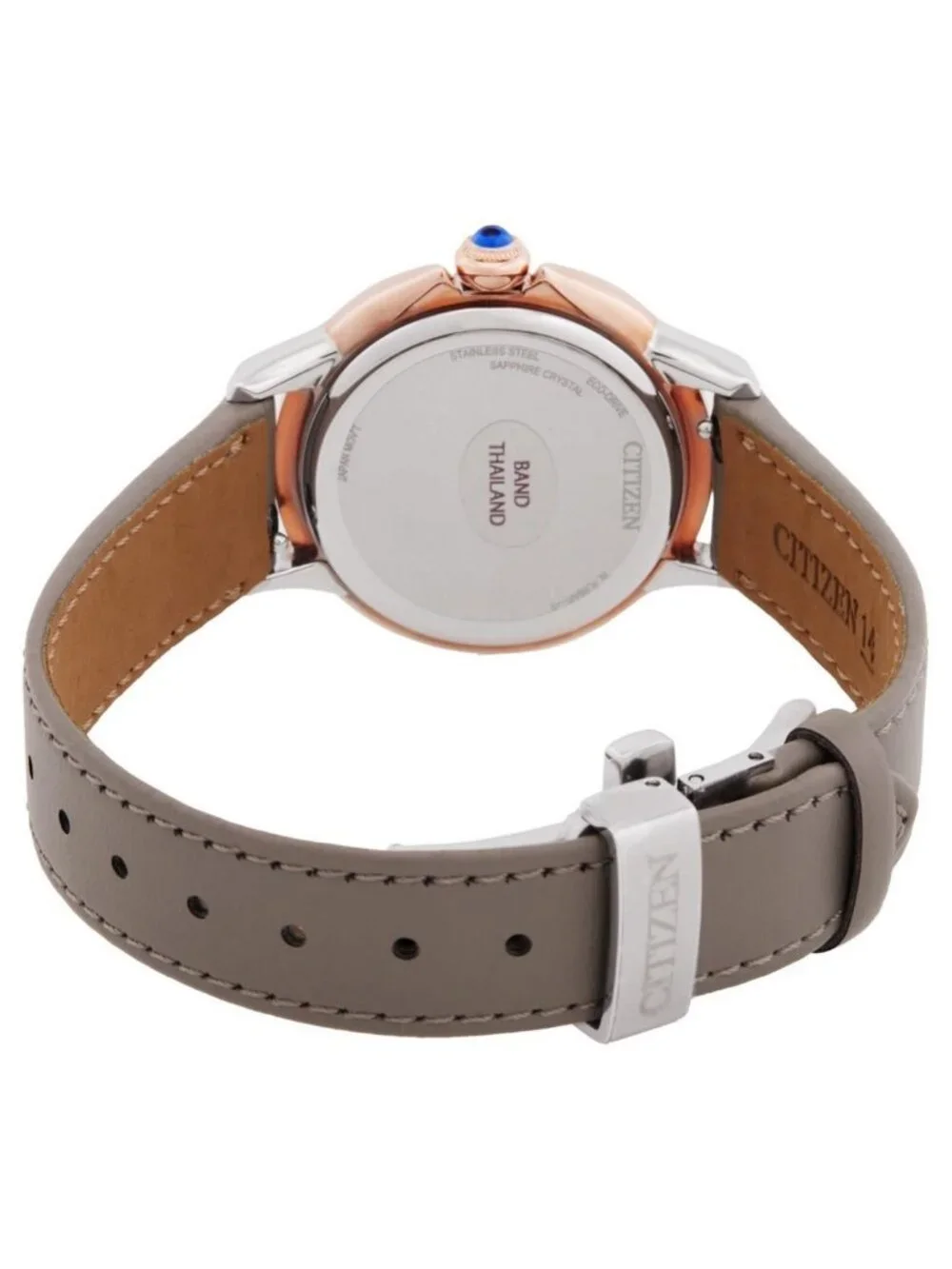 NWT Citizen L Ceci Eco-Drive Taupe Dial Ladies Watch